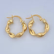 Candongas Pupi 1.75gr / 3/4 in / Oro Amarillo 18K $