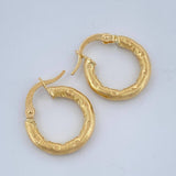 Candongas Sandra 1.5gr / 3/4 in / Oro Amarillo 18K $