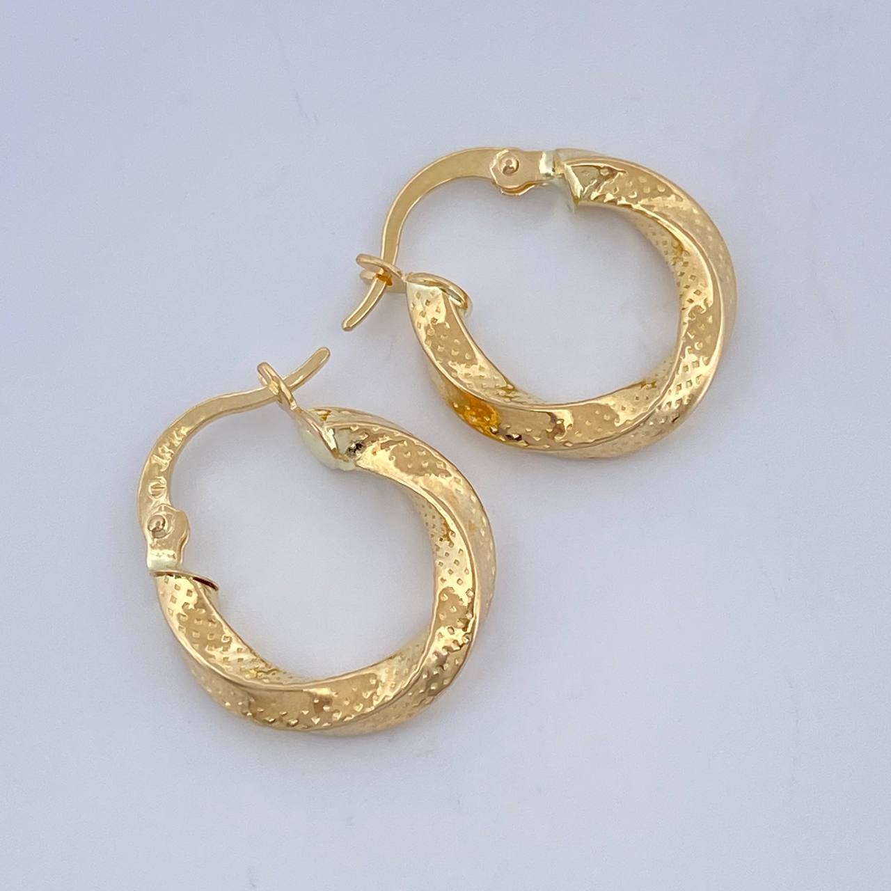 Candongas Yuli 1.8gr / 3/4 in / Oro Amarillo 18K $