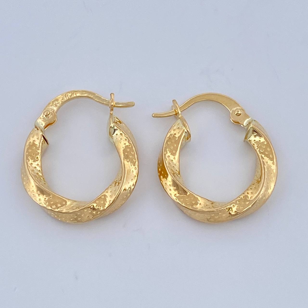 Candongas Yuli 1.8gr / 3/4 in / Oro Amarillo 18K $