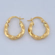 Candongas Yuli 1.8gr / 3/4 in / Oro Amarillo 18K $
