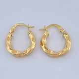 Candongas Yuli 1.8gr / 3/4 in / Oro Amarillo 18K $