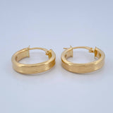 Candongas Andy 2.2gr / 3/4 in / Oro Amarillo 18K $