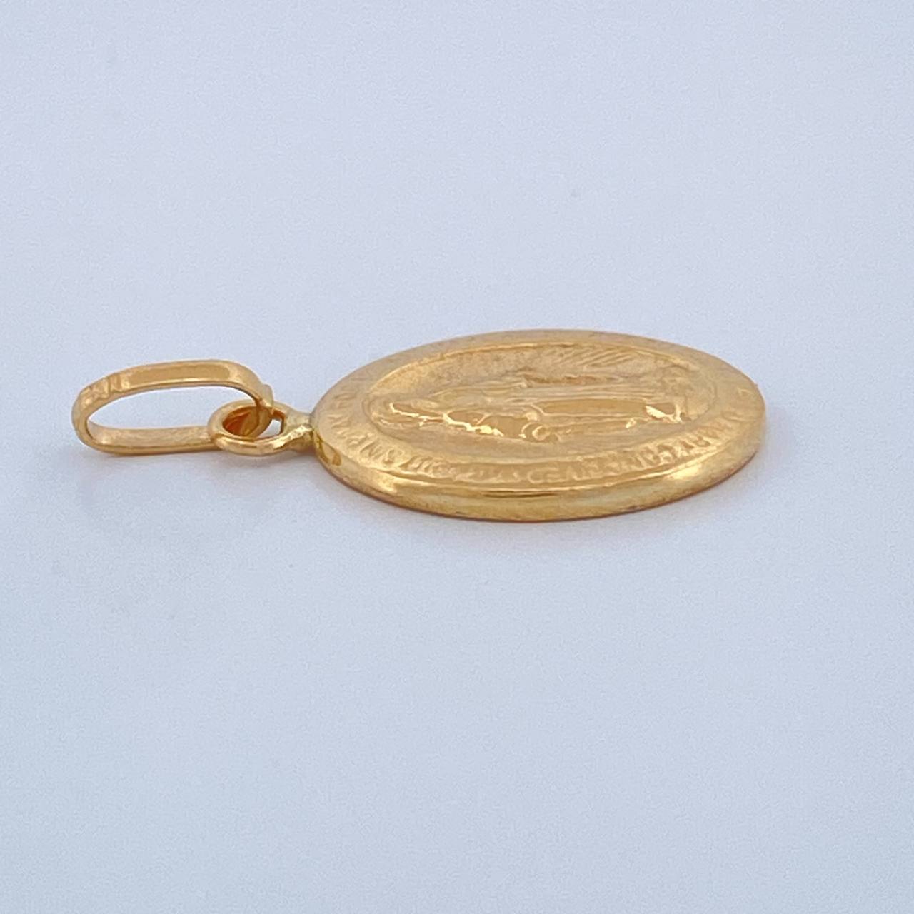 Dije Virgen Milagrosa 0.55gr / 3/4 in / Oro Amarillo 18K $