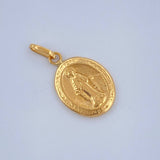 Dije Virgen Milagrosa 0.55gr / 3/4 in / Oro Amarillo 18K $