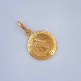 Dije Virgen Milagrosa 0.55gr / 3/4 in / Oro Amarillo 18K $