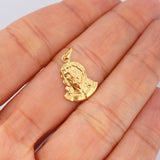 Dije Rostro Cristo 0.75gr / 3/4 in / Oro Amarillo 18K $