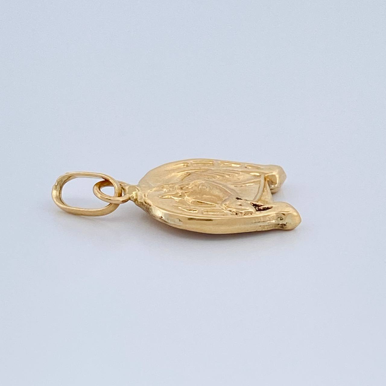 Dije Herradura Caballo 0.65gr / 3/4 in / Oro Amarillo 18K $