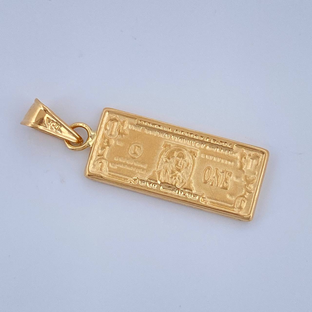 Dije One Dólar 1.4gr / 1 1/4 in / Oro Amarillo 18K $
