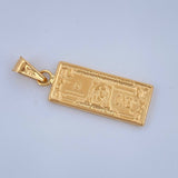 Dije One Dólar 1.4gr / 1 1/4 in / Oro Amarillo 18K $