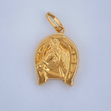 Dije Herradura Caballo 0.95gr / 1 in / Oro Amarillo 18K $