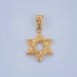 Pendant Star of David 1.1gr / 1 in / 18K Yellow Gold $