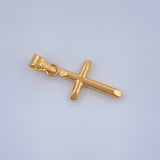 Dije Cruz 0.4gr / 1 in / Oro Amarillo 18K $