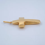 Dije Cruz 1.95gr / 1 1/2 in / Oro Amarillo 18K $