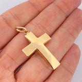 Dije Cruz 1.95gr / 1 1/2 in / Oro Amarillo 18K $
