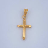 Dije Cruz 0.4gr / 1 in / Oro Amarillo 18K $