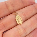 Dije Virgen De Guadalupe 0.65gr / 3/4 in / Oro Amarillo 18K $
