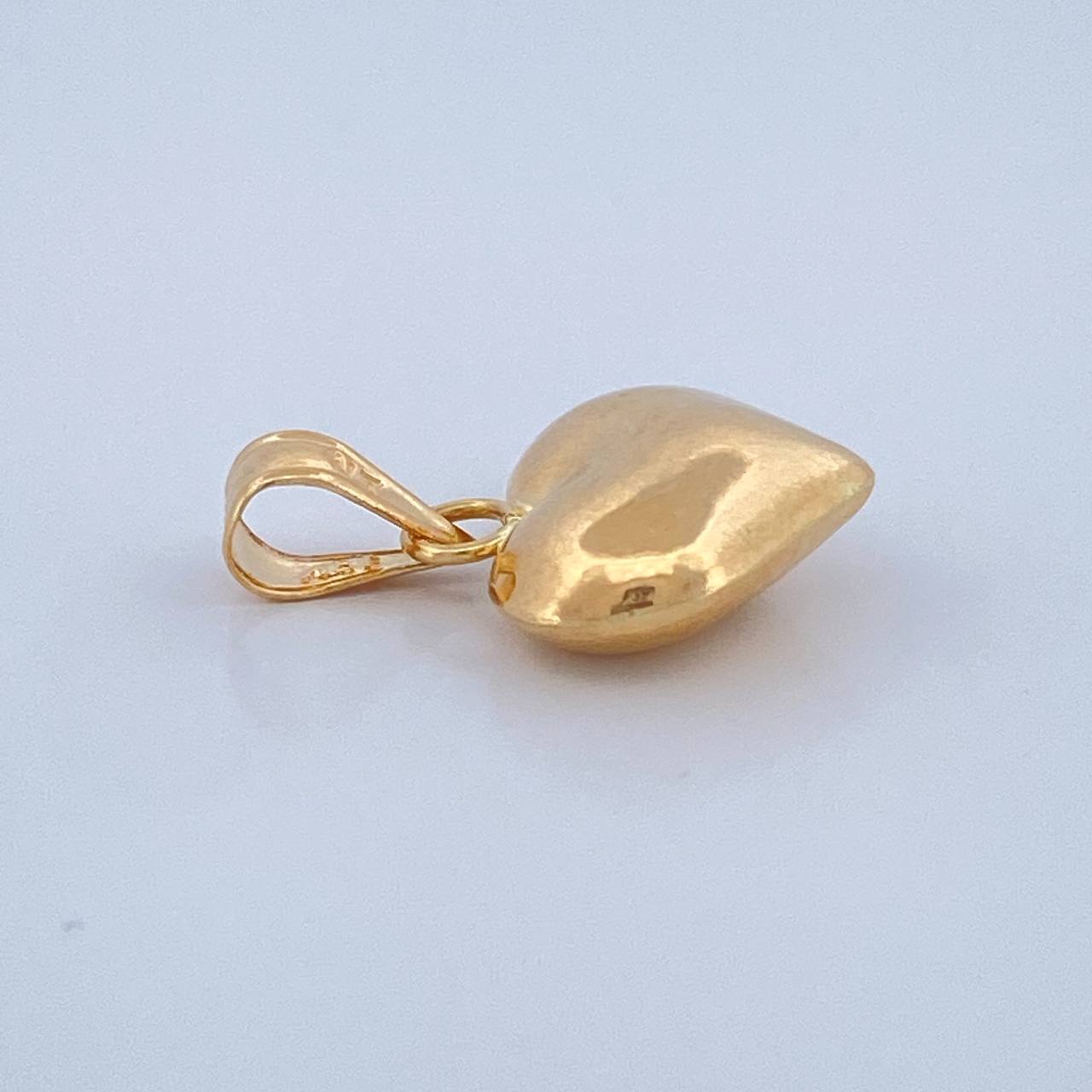 Dije Corazon 0.5gr / 3/4 in / Oro Amarillo 18K $