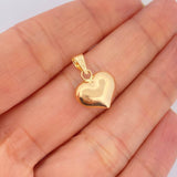 Dije Corazon 0.5gr / 3/4 in / Oro Amarillo 18K $