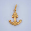 Dije Ancla 0.7gr / 1 in / Oro Amarillo 18K $