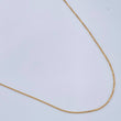 Cadena Veneciana 0.85gr / 17 3/4 in / 0.5mm Oro Amarillo +3 18K %
