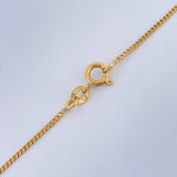 Cadena Mini Cubana 4gr / 21 1/2 in / 1.4mm Oro Amarillo +1 18K %