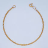 Pulso Escalera 2.6gr / 8 1/2 in / 2.3mm Oro Amarillo +3 18K %