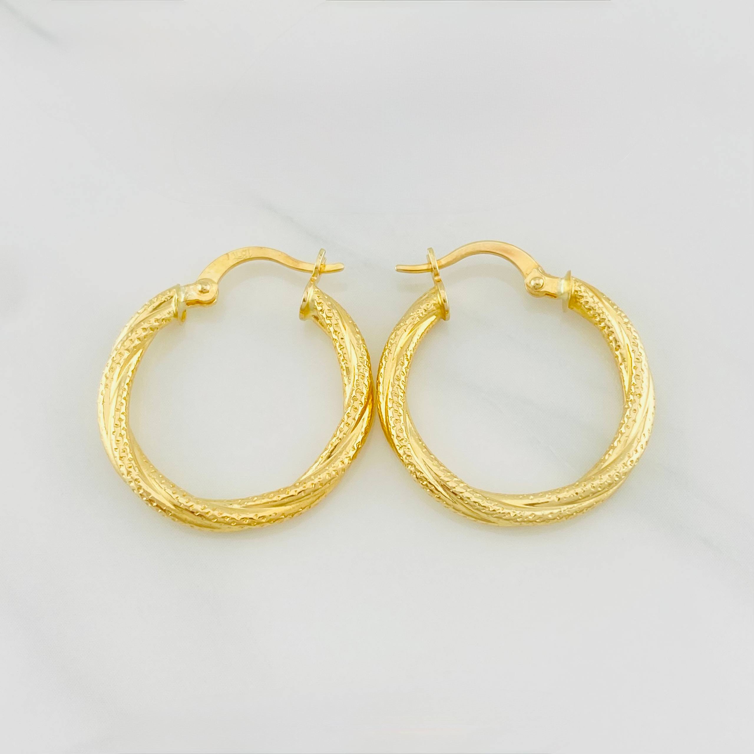 Candongas Carly 2.2g / 1 in Oro Amarillo 18K