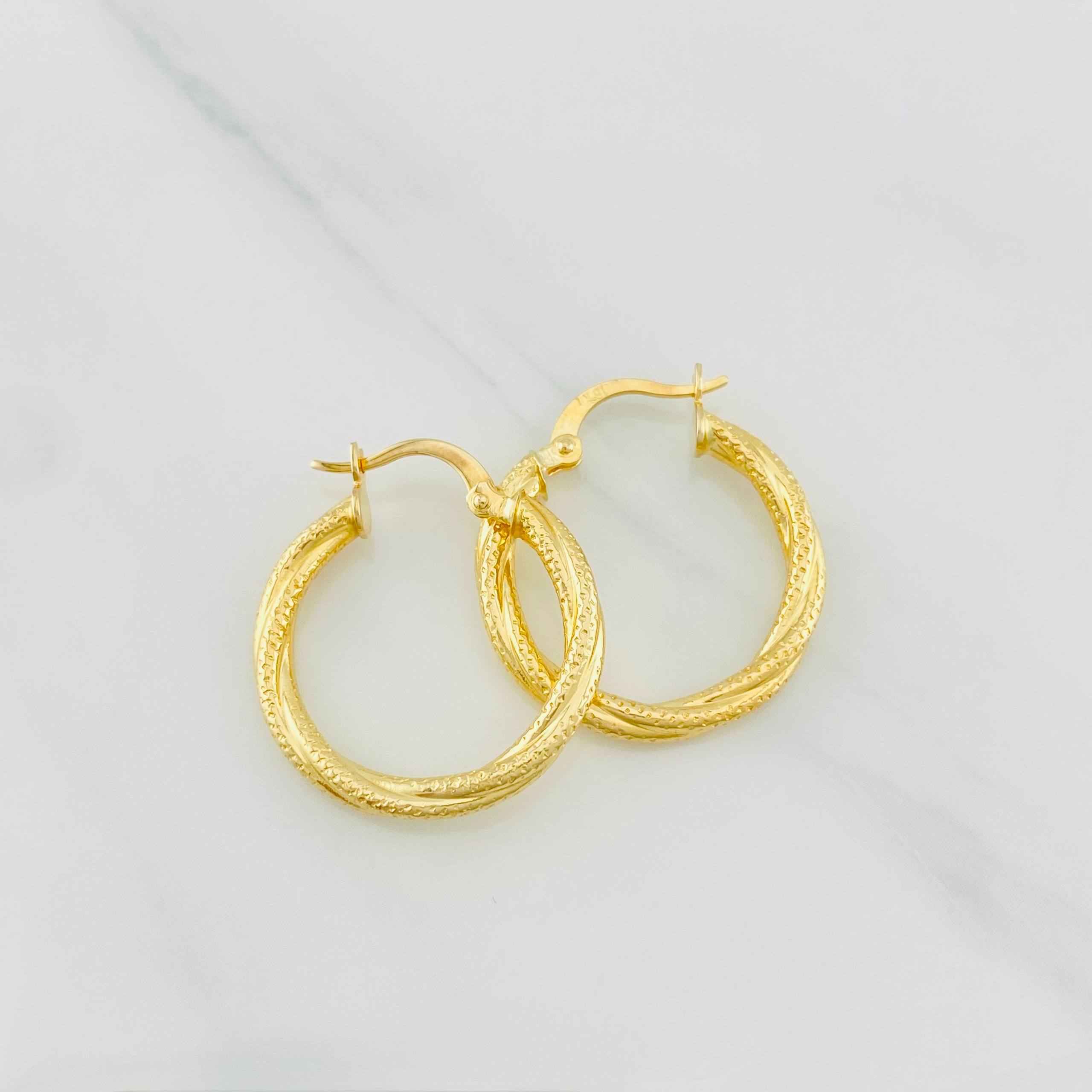 Candongas Carly 2.2g / 1 in Oro Amarillo 18K