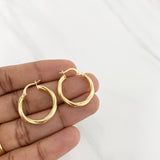 Candongas Carly 2.2g / 1 in Oro Amarillo 18K