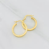 Candongas Miku Lineas 1.55g / 3/4 in Oro Amarillo 18K