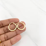 Candongas Miku Lineas 1.55g / 3/4 in Oro Amarillo 18K