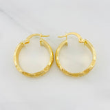 Candongas Lary 2.85g / 3/4 in Oro Amarillo 18K