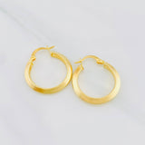 Candongas Clau 2.1g / 1 in Oro Amarillo 18K