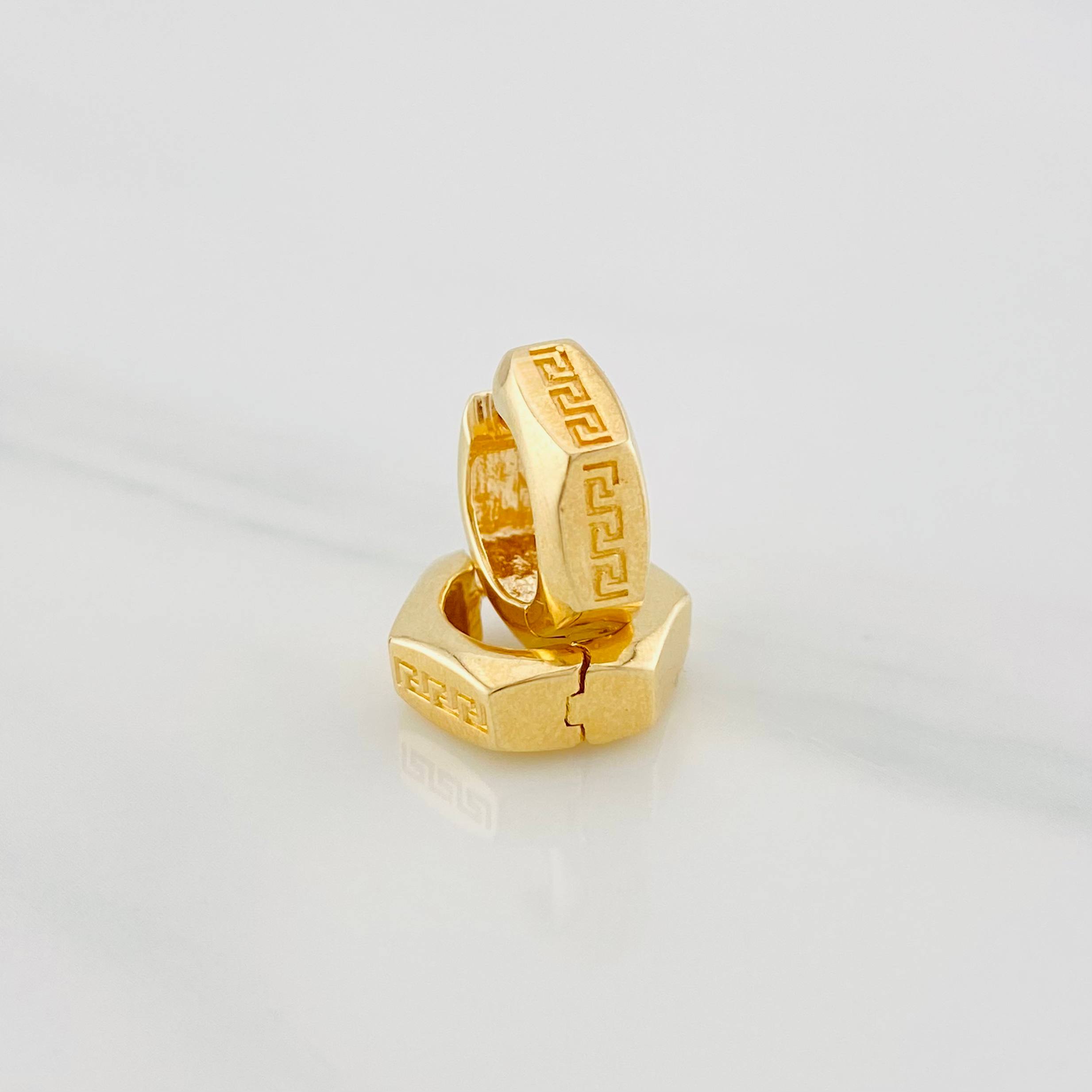 Candongas Tribal 4g / 1/2 in Oro Amarillo 18K