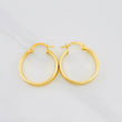 Candongas Miku Punteada 1.85g / 3/4 in Oro Amarillo 18K