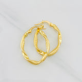 Candongas Judi 1.75g / 1 in Oro Amarillo 18K