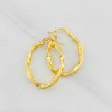Candongas Judi 1.8g / 1 in Oro Amarillo 18K