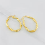 Candongas Judi 1.8g / 1 in Oro Amarillo 18K