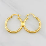 Candongas Lucero 2.1g / 1 in Oro Amarillo 18K
