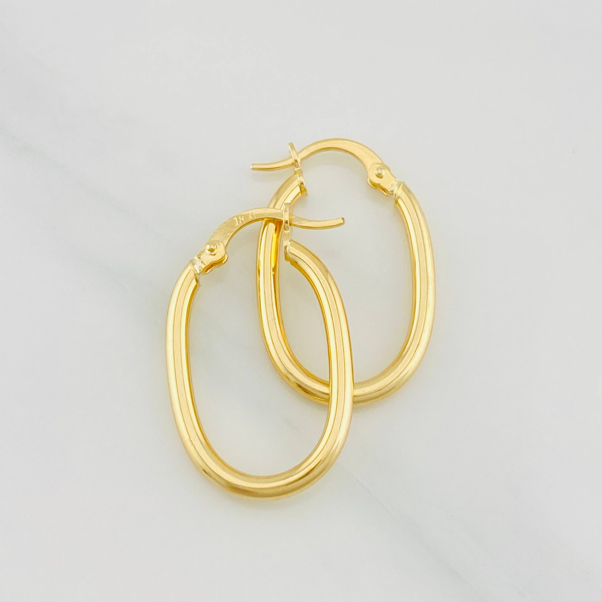 Candongas Mary Lisa 1.5g / 1 in Oro Amarillo 18K