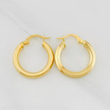 Candongas Jass 2g / 3/4 in Oro Amarillo 18K