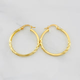 Candongas Megan 1.8g / 1 in Oro Amarillo 18K