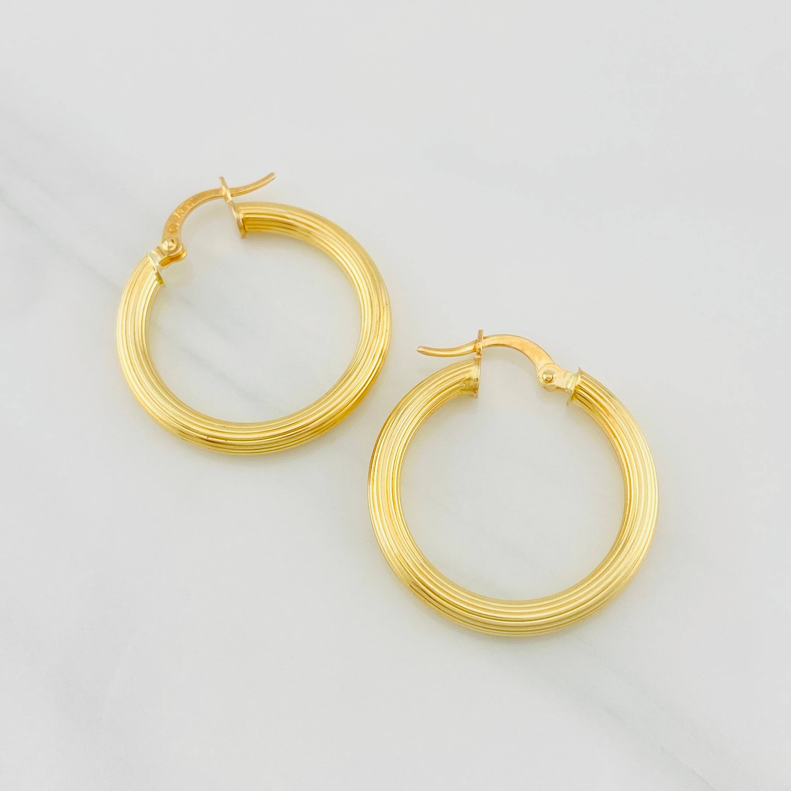 Candongas Cyrene 2.65g / 1 in Oro Amarillo 18K