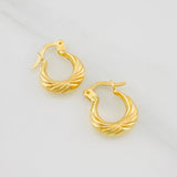 Candongas Bolso 1.2g / 1/2 in Oro Amarillo 18K