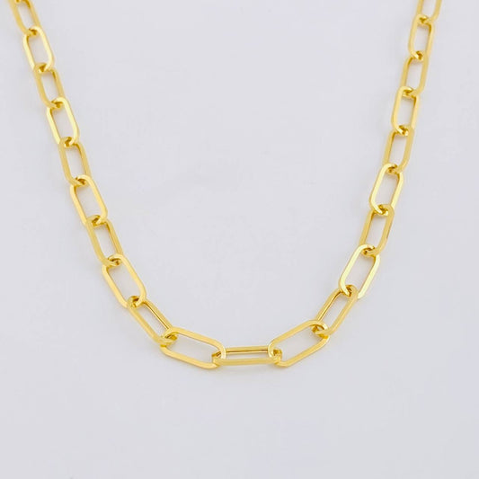 Cadena Cajón 4.25g / 18 in / 4mm Oro Amarillo 18K