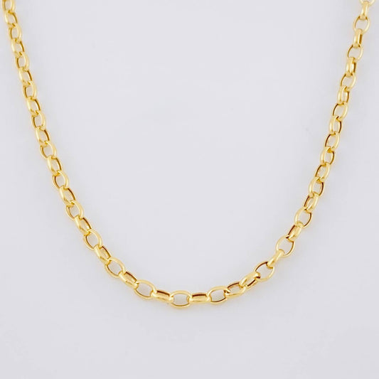 Cadena Rolo 2.4g / 18 in / 2.2mm Oro Amarillo 18K