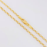Rolo Chain 2.4g / 18 in / 2.2mm Yellow Gold 18K