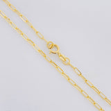 Cadena Cajón 3.25g / 20 in / 2mm Oro Amarillo 18K