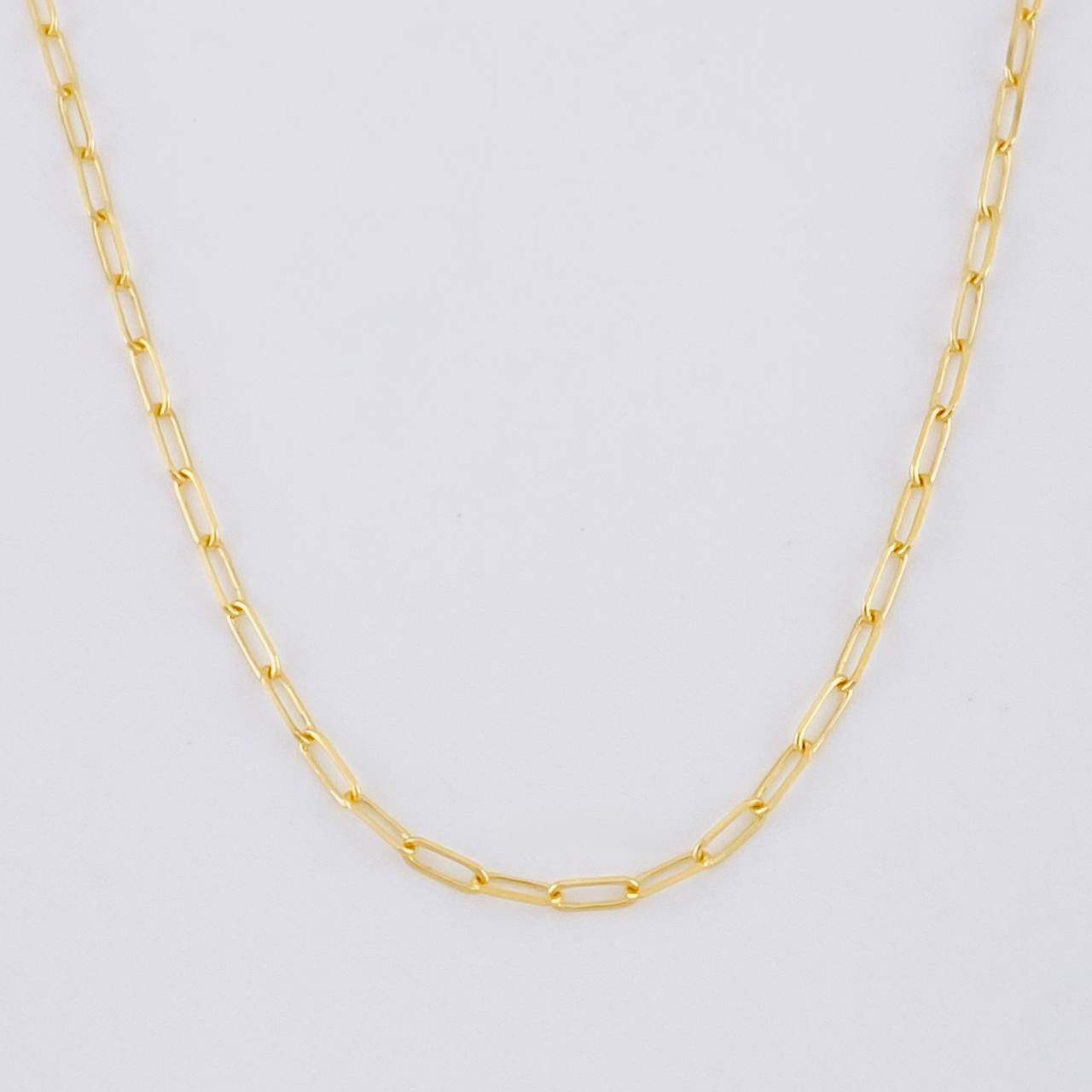 Mini Drawer Chain 1.2g / 18 in / 1.1mm Yellow Gold 18K
